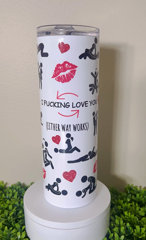 Either Way Works Naughty Tumbler