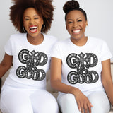 God Is Good (Faux Rhinestone Design)