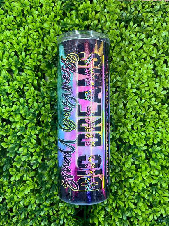 RTS Small Business Big Dreams Sparkle Tumbler - 20oz