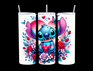 Stitch Valentine Tumbler