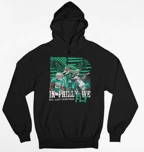 Sweatshirt or Hoodie: In Philly We Fly (Saquon Barkley) - NFC Champions