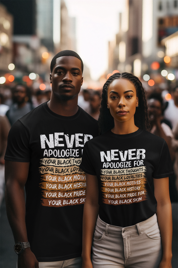 Never Apologize Black History